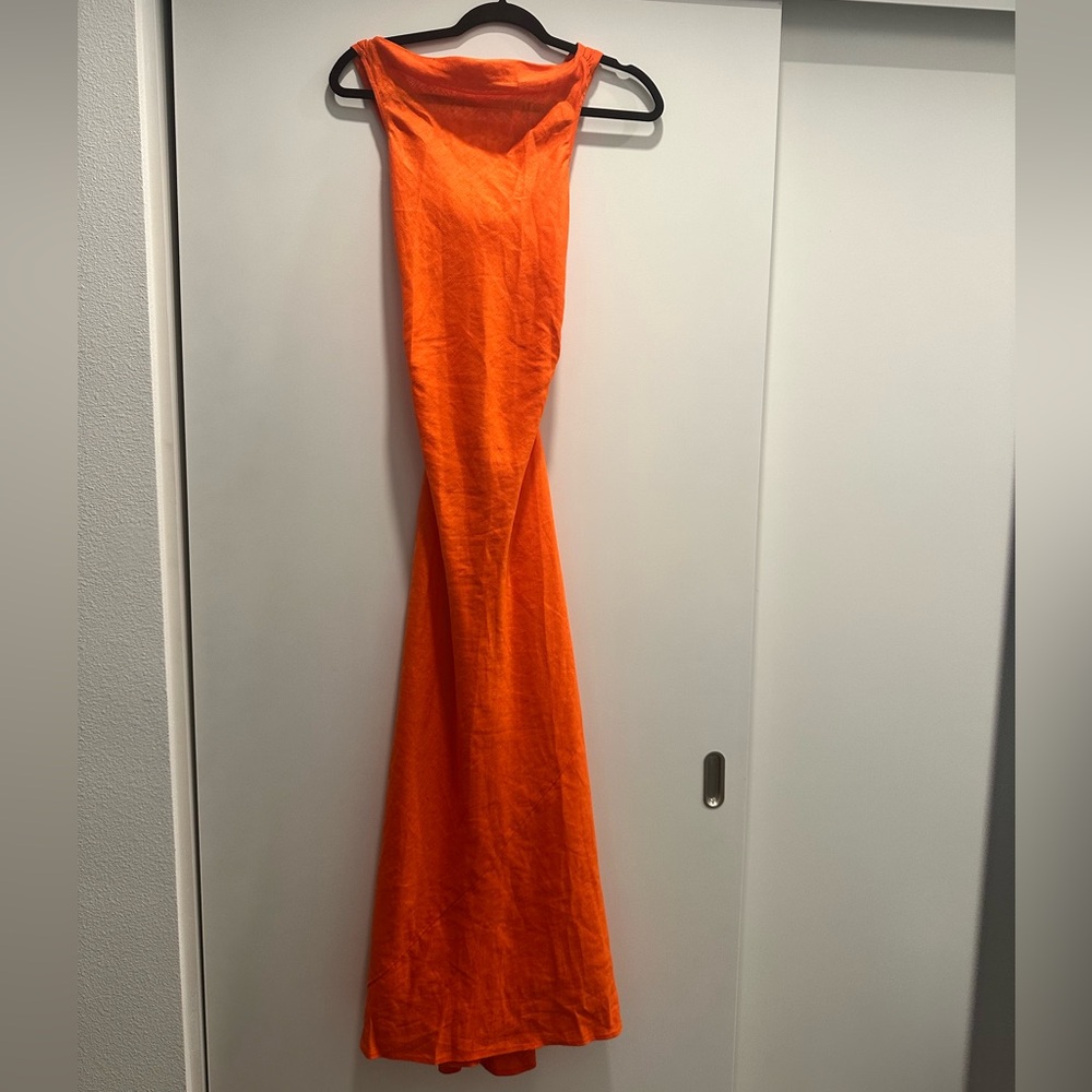 Reformation Cassette Linen Dress Size 2 - Picture 6 of 7